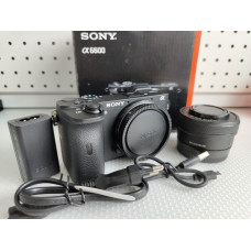 Preowned SONY A6600 with 16-50mm F3.5-5.6 PZ lens Preowned SONY A6600 with 16-50mm F3.5-5.6 PZ lens